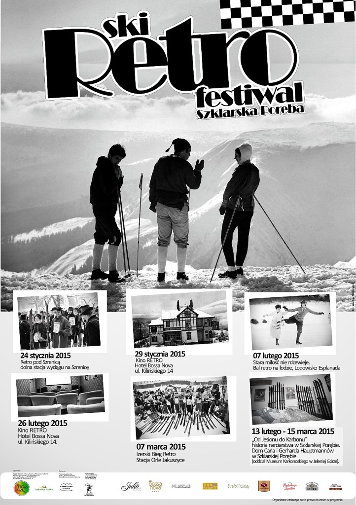 ski retro festiwal - plakat